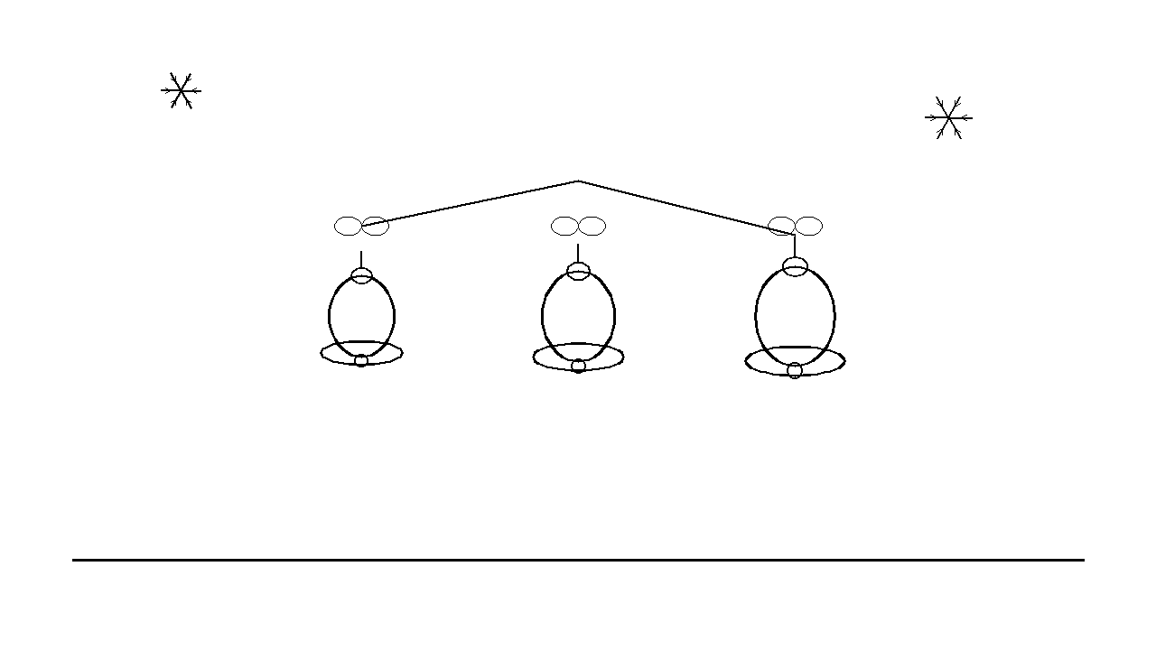 Trio Of Bells Coloring Page
