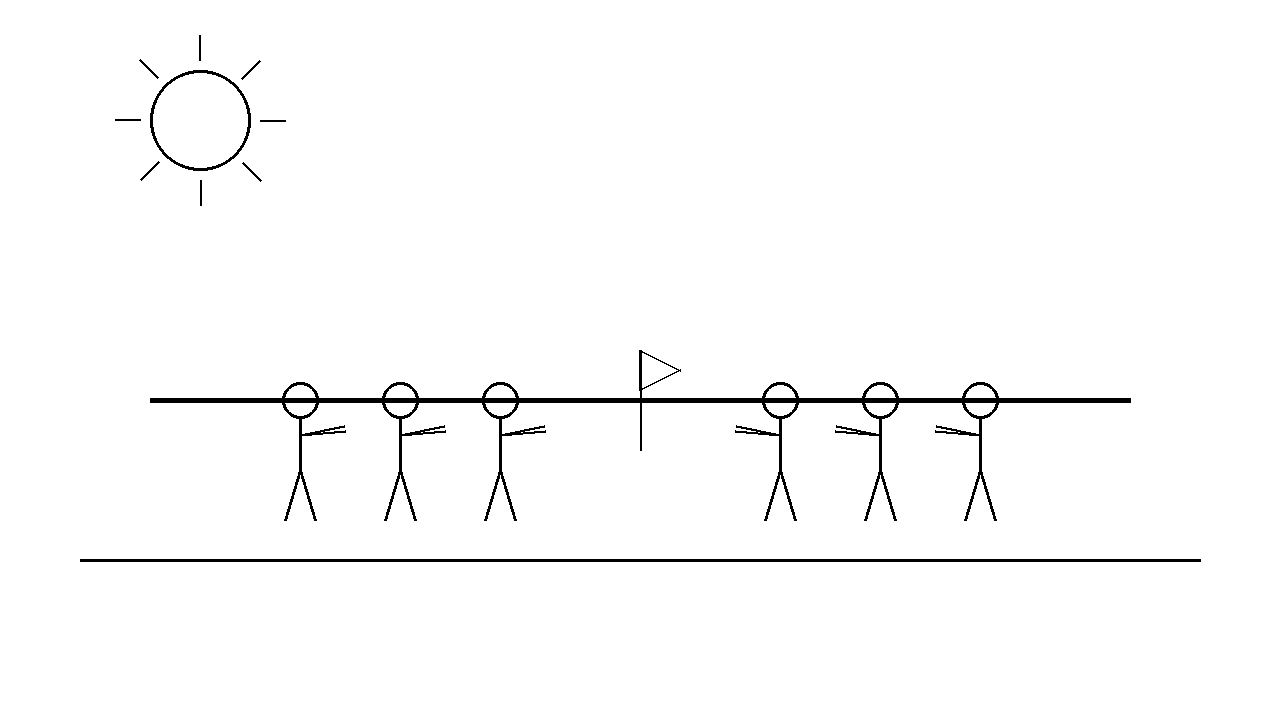 Tug Of War Team Coloring Page