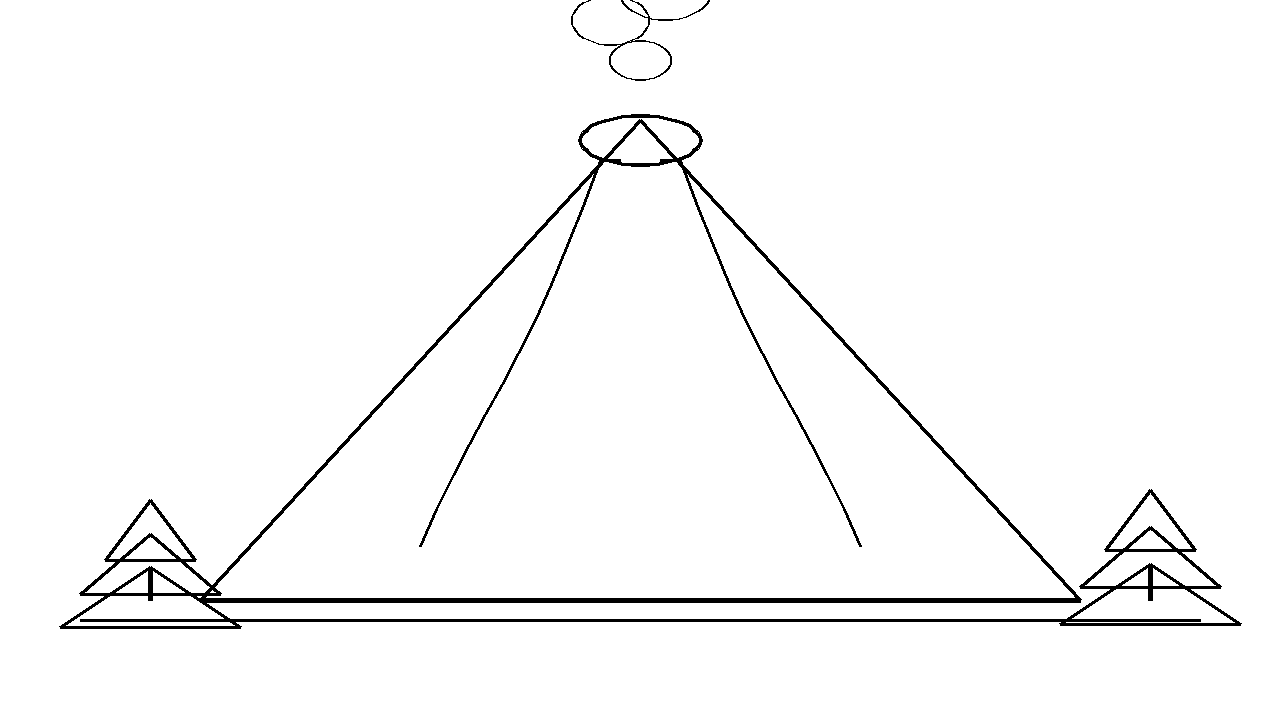 Volcano Landscape Coloring Page