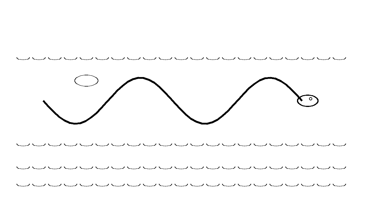 Water Snake Swimming Coloring Page