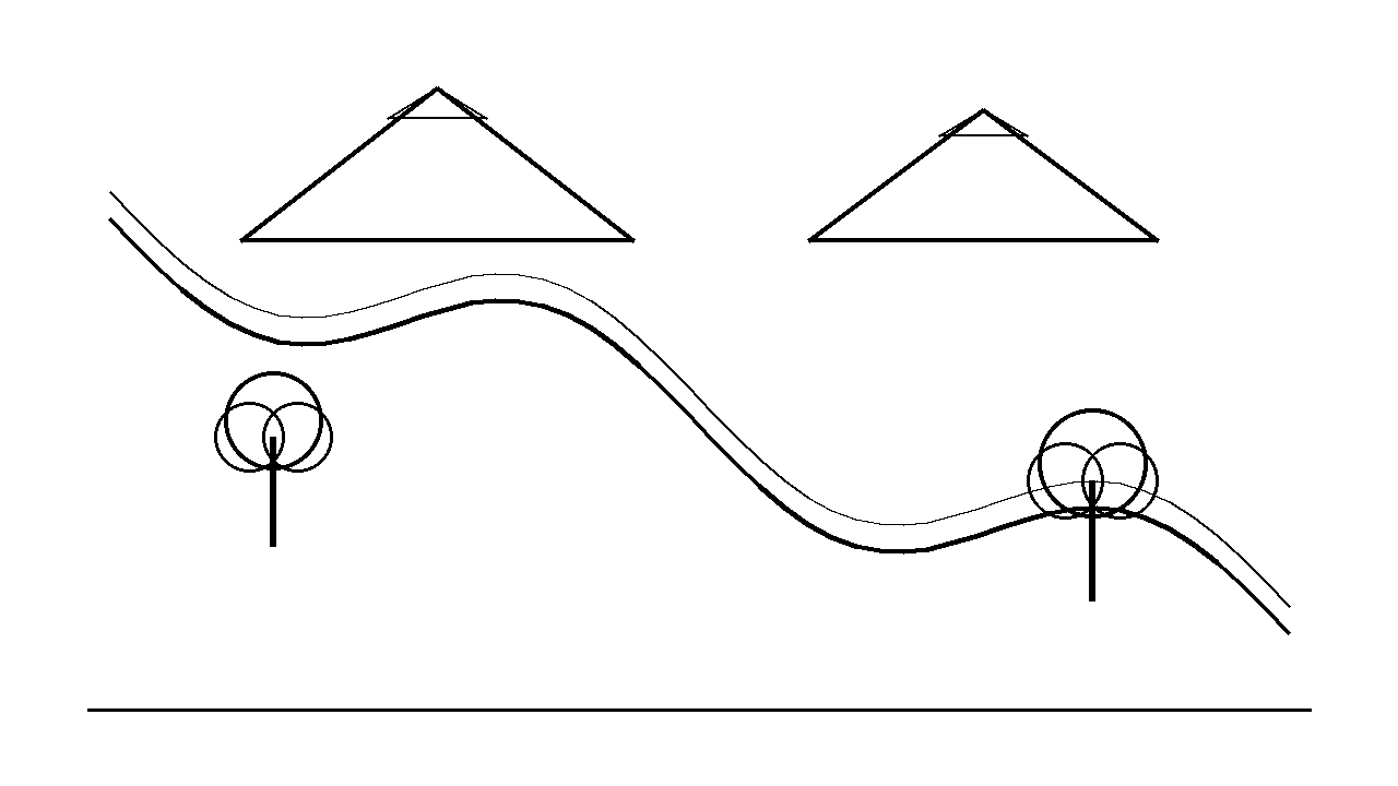 Winding River Valley Coloring Page