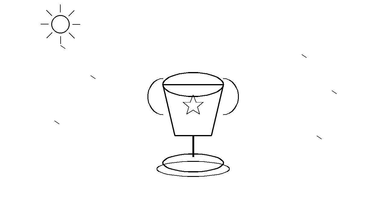 Winner Trophy Cup Coloring Page