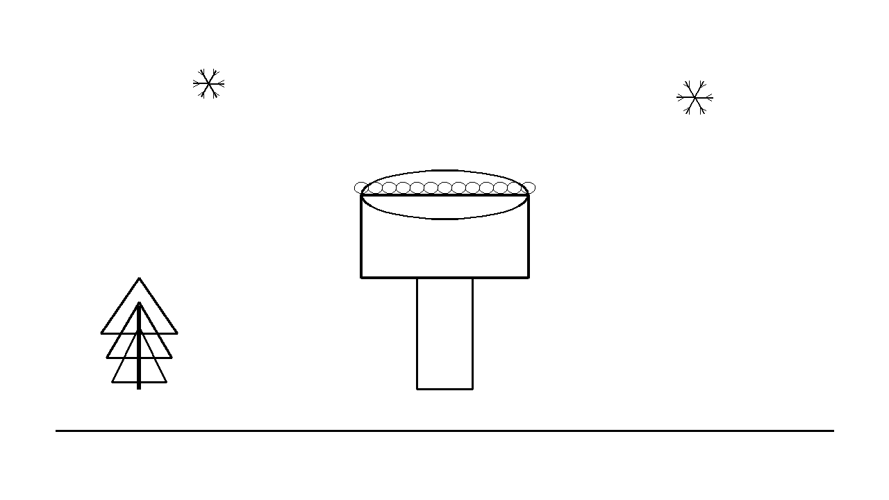 Winter Mailbox Snow Coloring Page