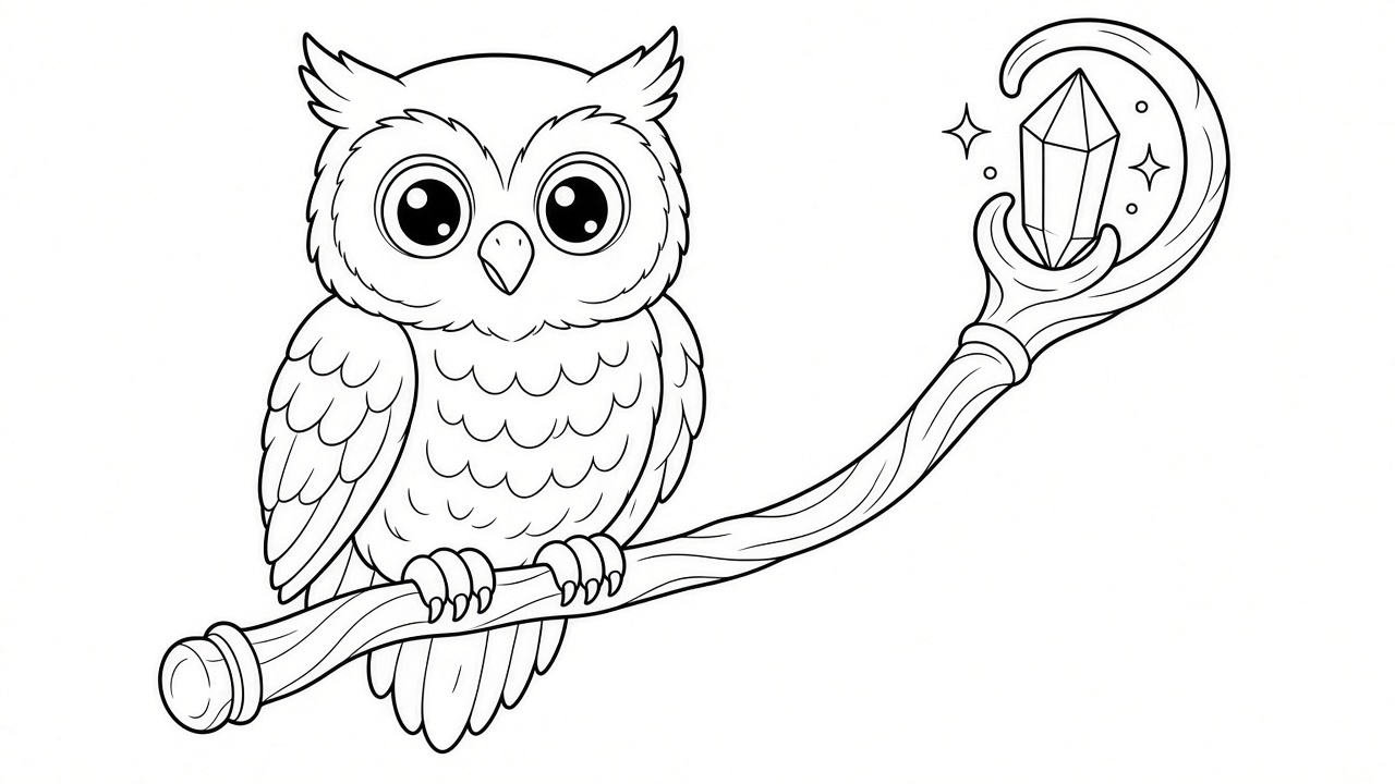 Wizard Owl Companion