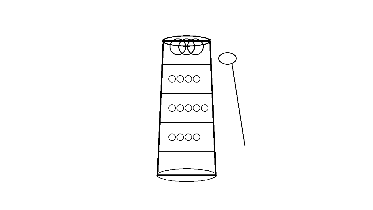 Yogurt Parfait Cup Coloring Page