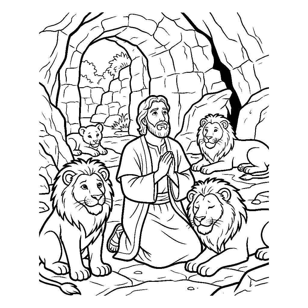 Daniel in the Lions’ Den