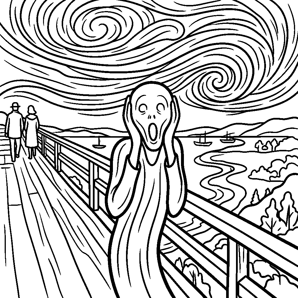 The Scream by Edvard Munch