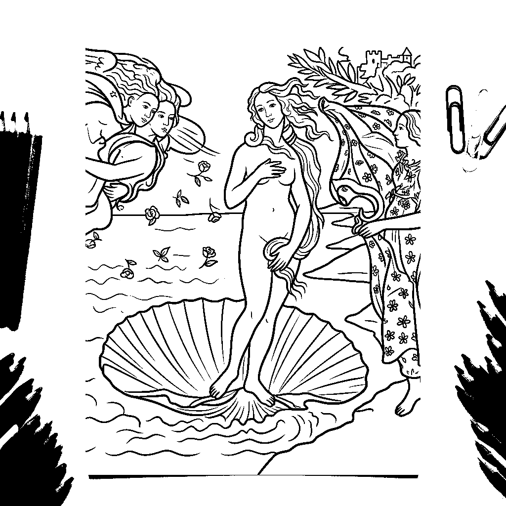 The Birth of Venus by Sandro Botticelli