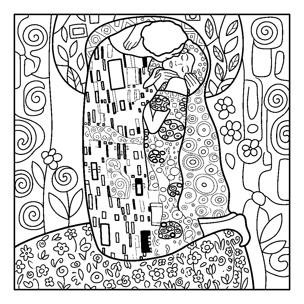 The Kiss by Gustav Klimt